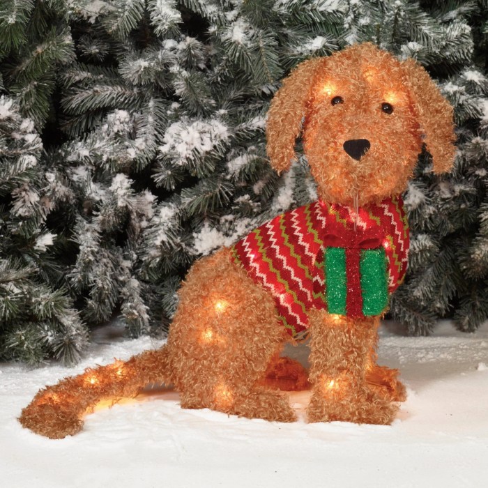 Home depot dog christmas decoration