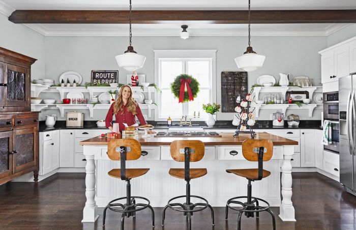 Kitchen christmas decoration ideas