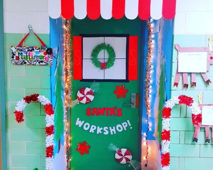 Classroom door decoration christmas ideas