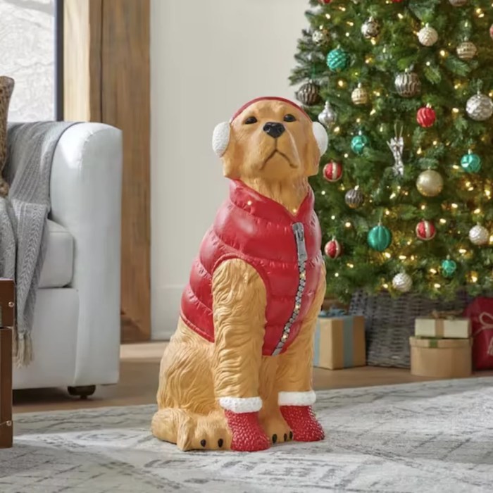 Home depot dog christmas decoration