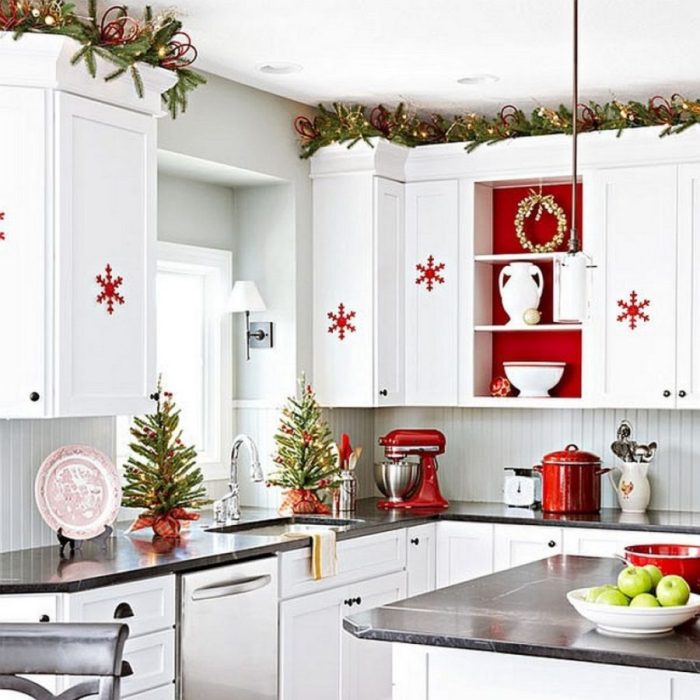 Kitchen christmas decoration ideas