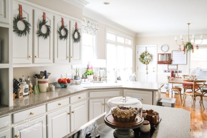 Kitchen christmas decoration ideas