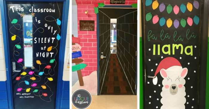 Classroom door decoration christmas ideas